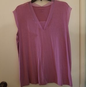 Lavender sleeveless top